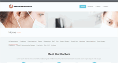 Desktop Screenshot of jamalpurcentralhospital.com